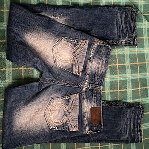 Women’s big star jeans wore once didn’t like how they fit my legs
